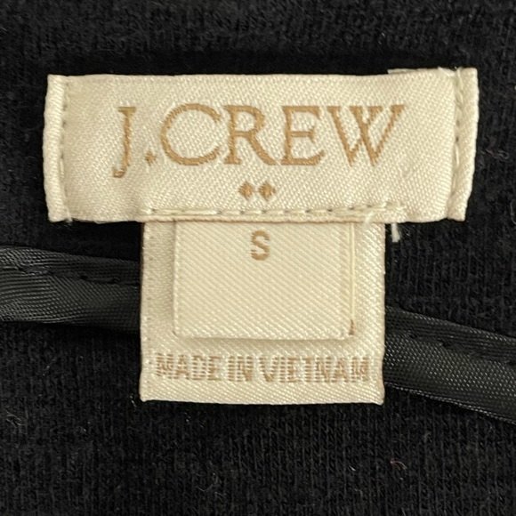 J. Crew Striped Daybreak Flare Dress Black White Size Small - Picture 7 of 8